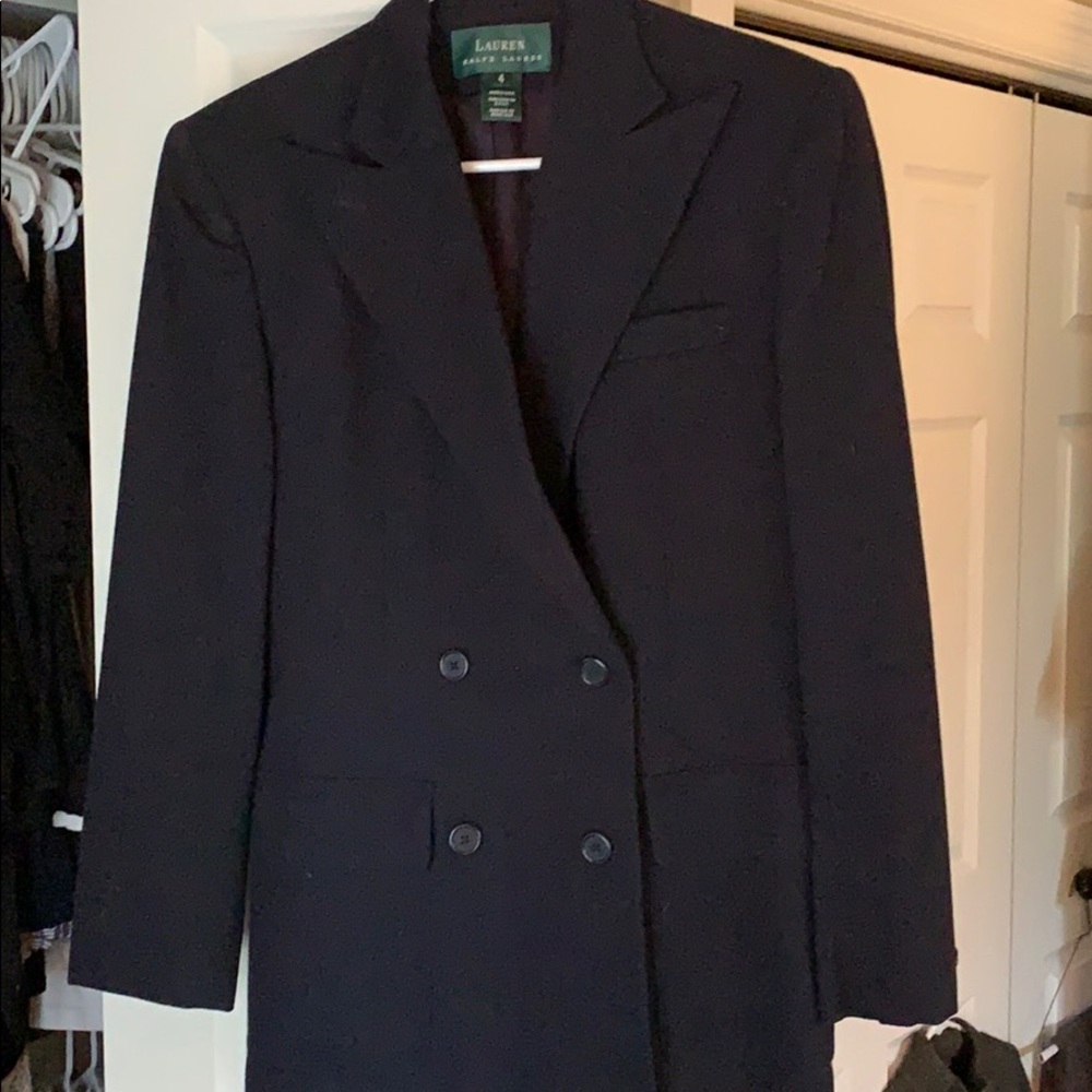 Double Breasted Wool Blazer